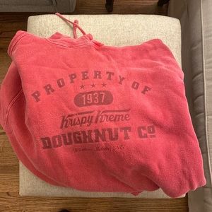 Size Large, classic pigment Krispy Kreme Hoodie.